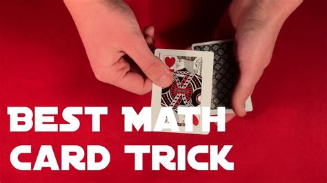 smart cards math trick|card tricks based on math.